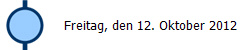 Freitag, den 12. Oktober 2012