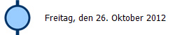 Freitag, den 26. Oktober 2012