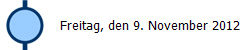 Freitag, den 9. November 2012