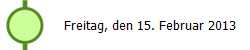 Freitag, den 15. Februar 2013
