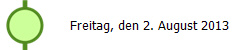 Freitag, den 2. August 2013 