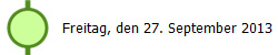 Freitag, den 27. September 2013