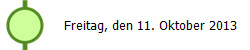 Freitag, den 11. Oktober 2013
