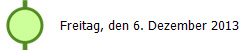 Freitag, den 6. Dezember 2013