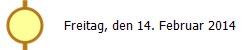 Freitag, den 14. Februar 2014