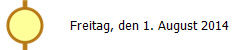Freitag, den 1. August 2014