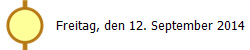 Freitag, den 12. September 2014