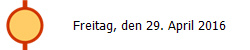 Freitag, den 29. April 2016