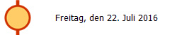 Freitag, den 22. Juli 2016