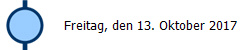 Freitag, den 13. Oktober 2017