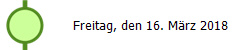 Freitag, den 16. März 2018