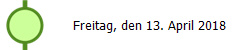 Freitag, den 13. April 2018