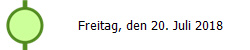 Freitag, den 20. Juli 2018