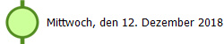 Mittwoch, den 12. Dezember 2018