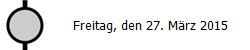 Freitag, den 27. März 2015
