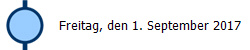 Freitag, den 1. September 2017