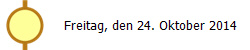 Freitag, den 24. Oktober 2014