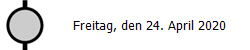 Freitag, den 24. April 2020