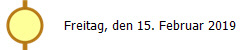 Freitag, den 15. Februar 2019