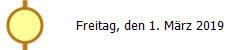 Freitag, den 1. März 2019