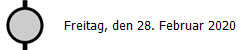 Freitag, den 28. Februar 2020