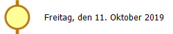 Freitag, den 11. Oktober 2019
