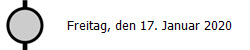 Freitag, den 17. Januar 2020