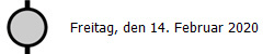Freitag, den 14. Februar 2020